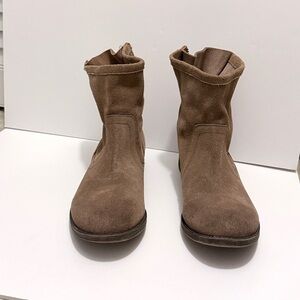 Crown Vintage Light Brown Ankle Boots